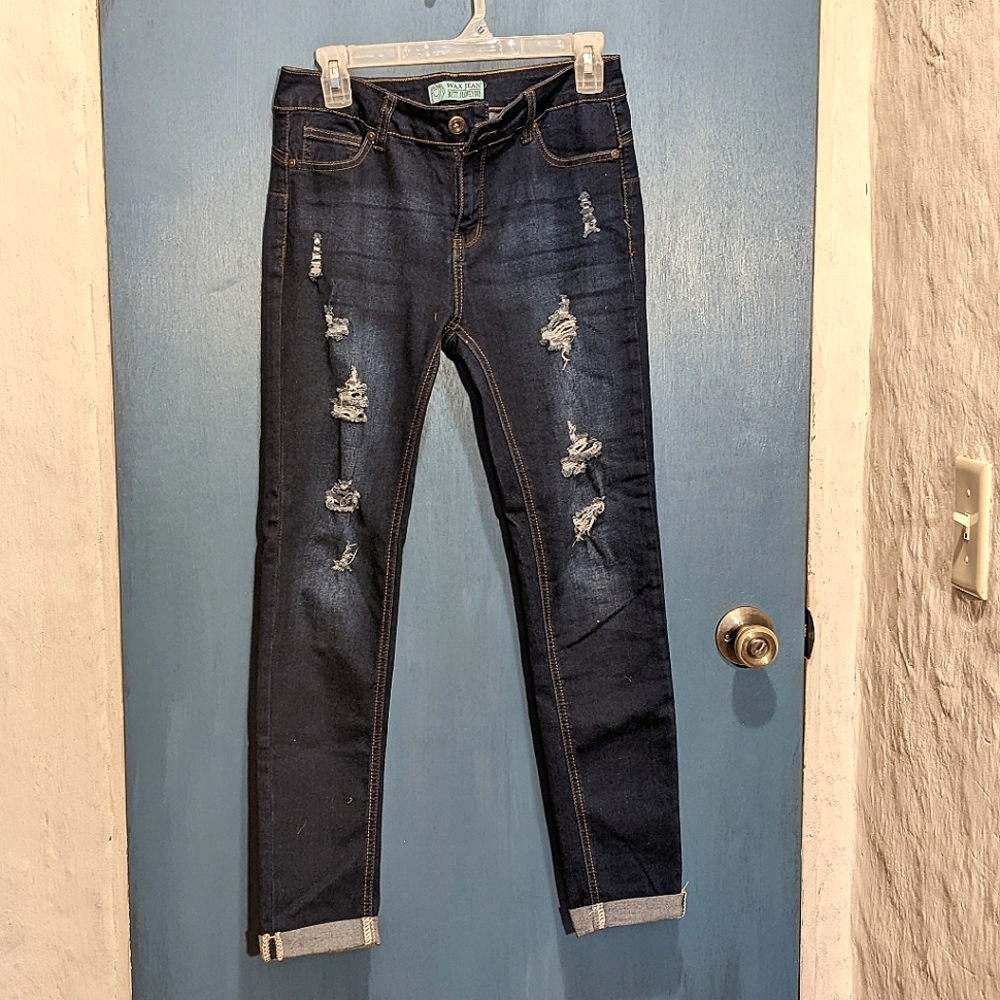 Wax Jean Butt I Love You Size 7